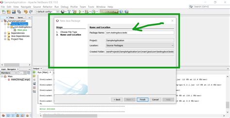 netbeans access test package|add test packages to netbeans.